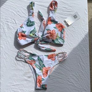 Floral Bathing Suit